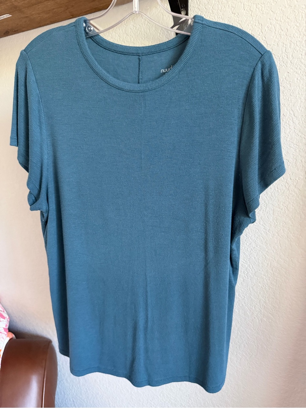 nuuds limited edition OCEAN Slinky Rib Short Sleeve Tee